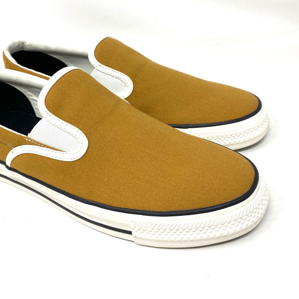 Converse Ctas Slip On Low Canvas Light Brown Men’s Sneakers Custom 171852C-BrBW - Picture 4 of 11